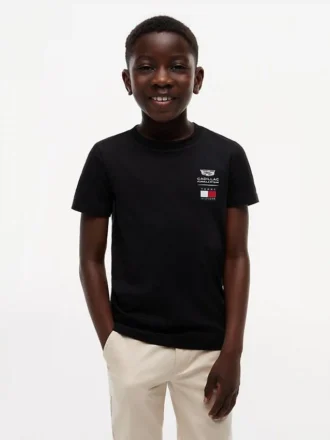 キッズ Tommy x Cadillac F1® Team ロゴ Tシャツ