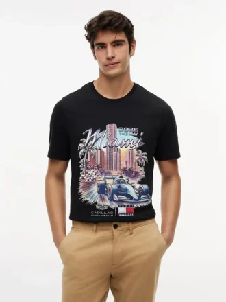 Tommy x Cadillac F1® Team マイアミ Tシャツ