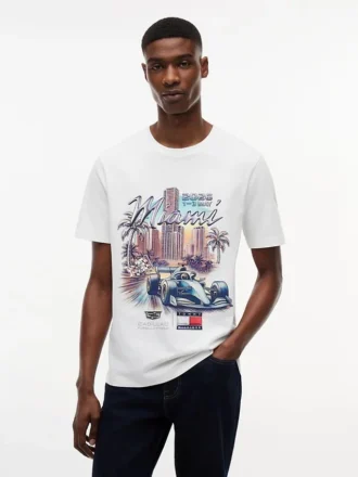 Tommy x Cadillac F1® Team マイアミ Tシャツ Tommy x Cadillac F1® Team マイアミ Tシャツ