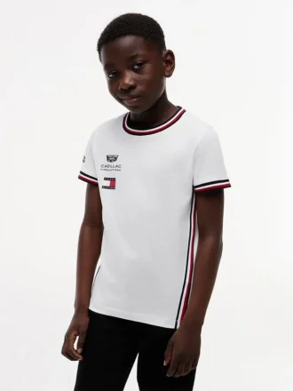 キッズ Tommy x Cadillac F1® Team レプリカ Tシャツ