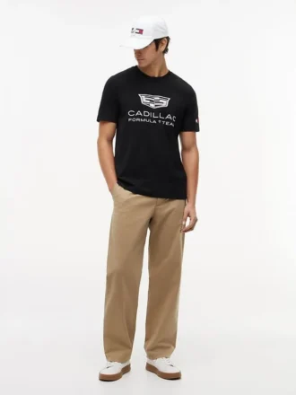 Tommy x Cadillac F1® Team ロゴ Tシャツ