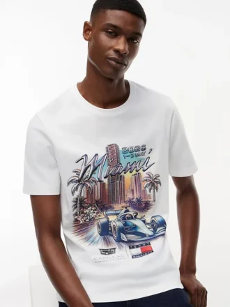 Tommy x Cadillac F1® Team マイアミ Tシャツ Tommy x Cadillac F1® Team マイアミ Tシャツ