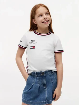 キッズ Tommy x Cadillac F1® Team レプリカ Tシャツ