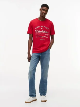 Tommy x Cadillac F1® Team レトロシェブロン Tシャツ