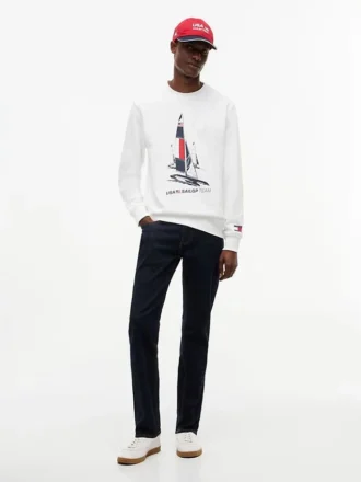 トミー × US SailGP チーム ボート スウェットシャツ