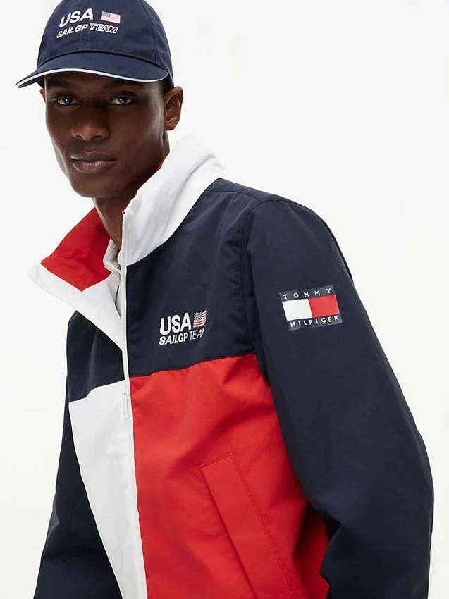 トミー × US SailGP チーム フラッグ レガッタ ジャケット トミー × US SailGP チーム フラッグ レガッタ ジャケット