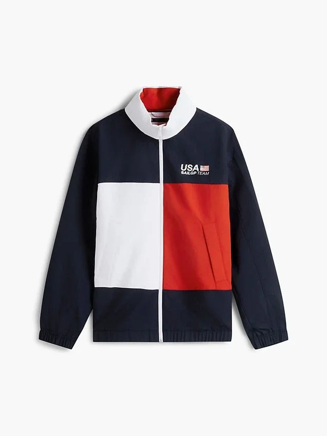 トミー × US SailGP チーム フラッグ レガッタ ジャケット トミー × US SailGP チーム フラッグ レガッタ ジャケット