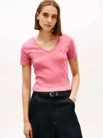 Vネック フェイバリットTシャツ