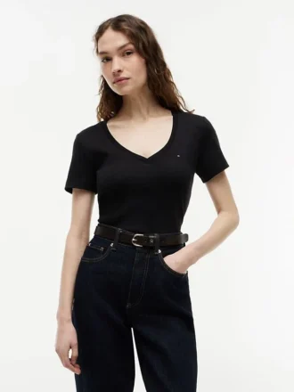 Vネック フェイバリットTシャツ