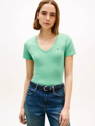 Vネック フェイバリットTシャツ
