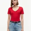 Vネック フェイバリットTシャツ