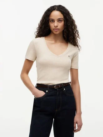 Vネック フェイバリットTシャツ
