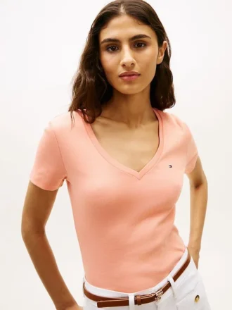 Vネック フェイバリットTシャツ