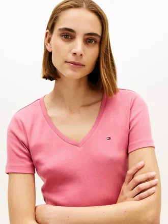Vネック フェイバリットTシャツ