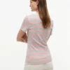 Vネック ストライプ フェイバリット Tシャツ Vネック ストライプ フェイバリット Tシャツ