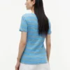 Vネック ストライプ フェイバリット Tシャツ