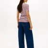 Vネック ストライプ フェイバリット Tシャツ Vネック ストライプ フェイバリット Tシャツ