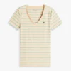 ストライプ Vネック フェイバリット Tシャツ ストライプ Vネック フェイバリット Tシャツ